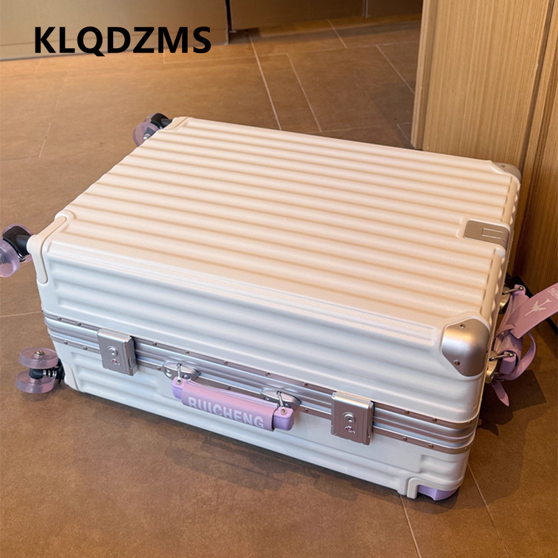 Spinner Wheel Rolling Suitcase 20 Inch - KLQDZMS New 20