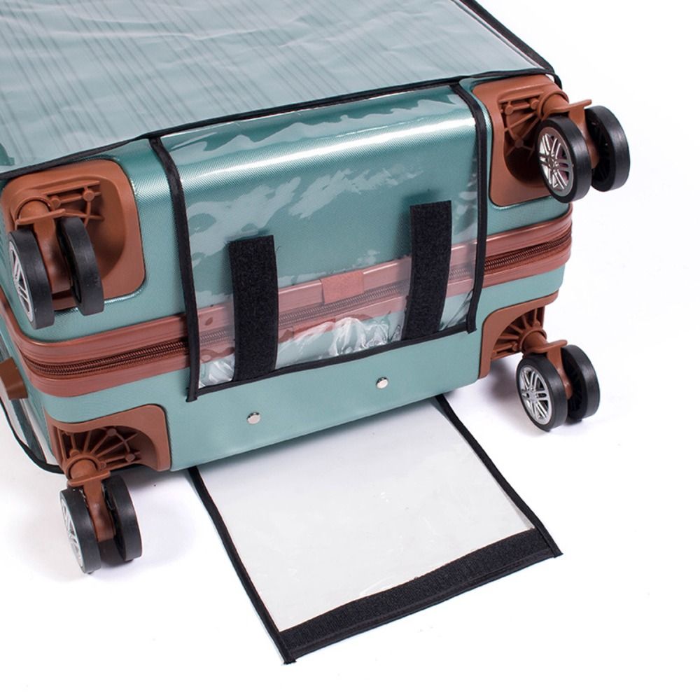 PVC Transparent Luggage Cover  - Waterproof Suitcase Cover Protector 评论和价格