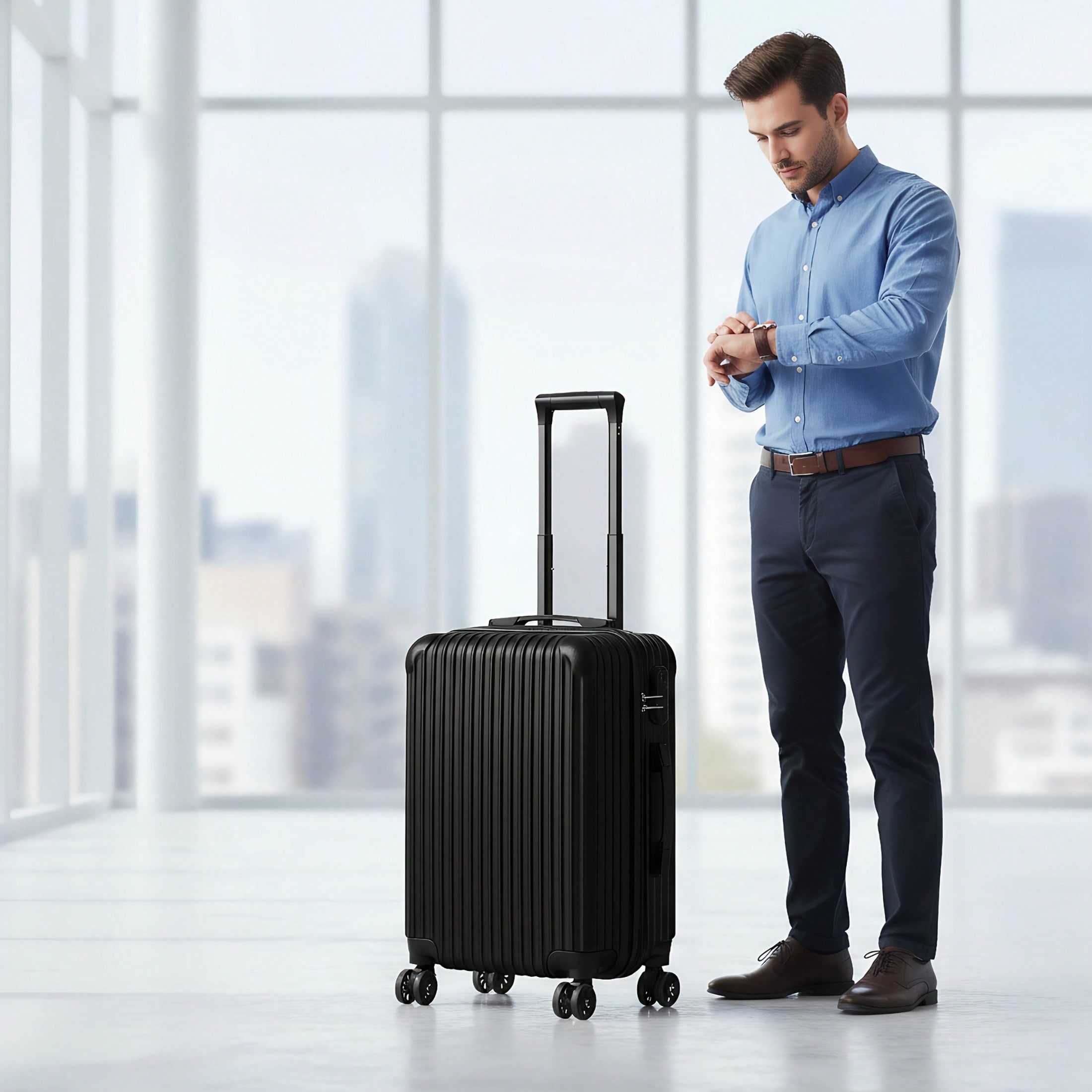 20‑Inch Hard‑Shell Carry‑On Lu - Spinner Wheel Rolling Suitcase 20 Inch 评论和价格