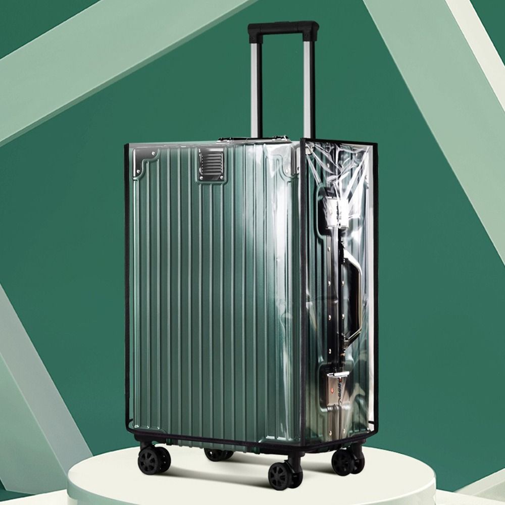 Durable Full Transparent Lugga - Luggage Protective Cover Transparent 评论和价格