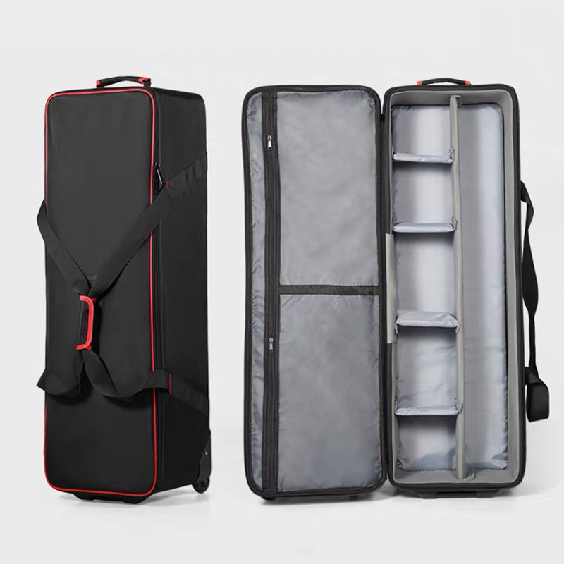 Professional Studio Flash Ligh - Foldable Rolling Luggage Bag 评论和价格